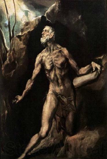 GRECO, El Saint Jerome Penitent